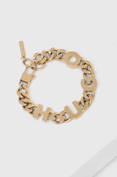 Браслет HUGO чоловічий колір золотий (3253523)