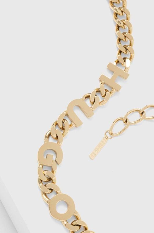 Ланцюжок HUGO чоловічий колір золотий (3253537) фото 2
