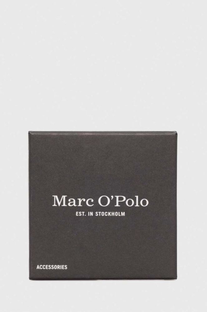 Шкіряний браслет Marc O'Polo чоловіча колір коричневий (3553434) фото 4
