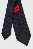 Шовковий галстук HUGO колір блакитний (3495891)