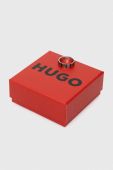 Перстень HUGO колір срібний (3619646)