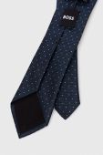 Шовковий галстук BOSS колір синій (3495894)