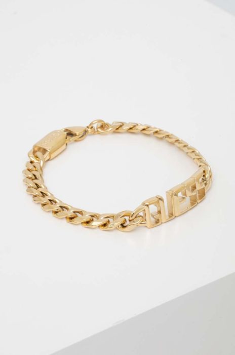Браслет Guess чоловіча колір золотий (3559282)