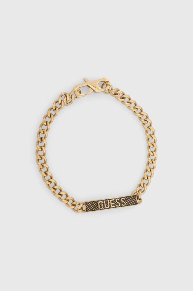 Браслет Guess чоловіча колір золотий (3683429)