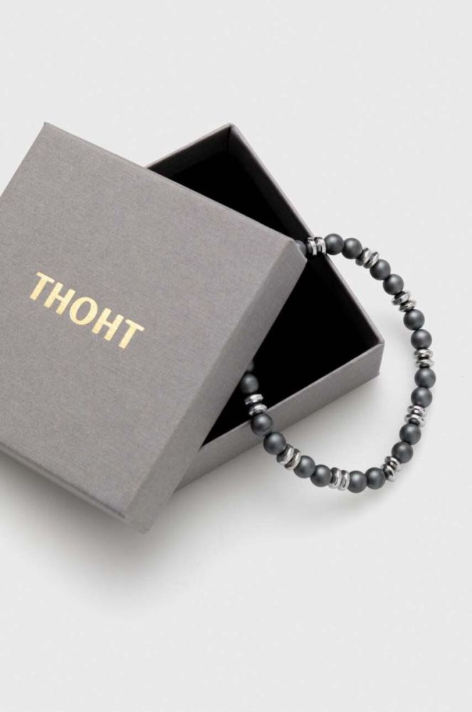 Браслет THOHT JEWELS чоловіча колір сірий (3646218) фото 3
