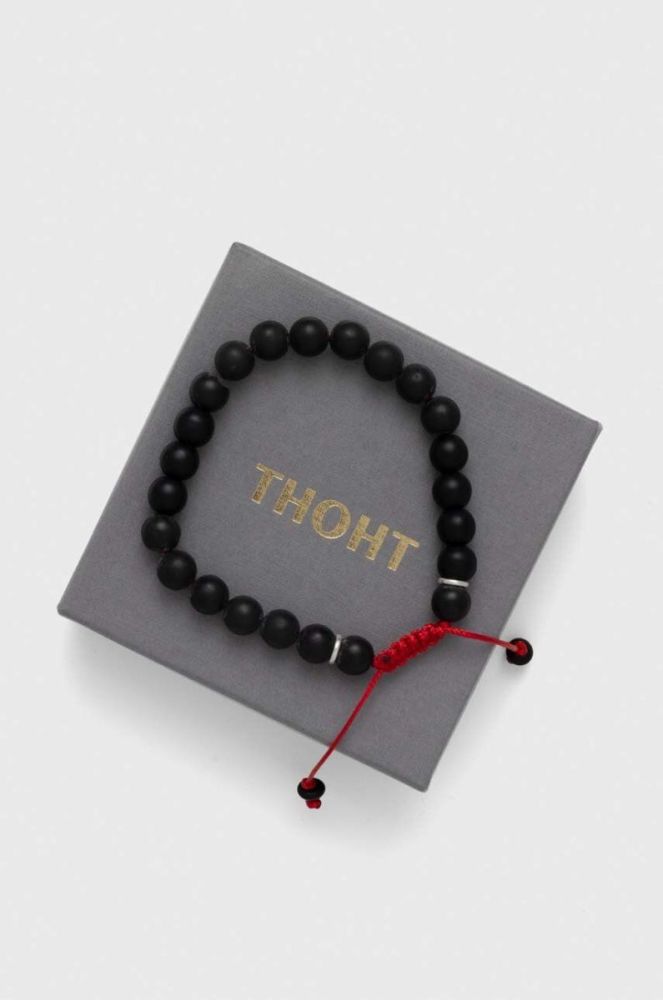 Браслет THOHT JEWELS чоловіча колір чорний (3646221) фото 3