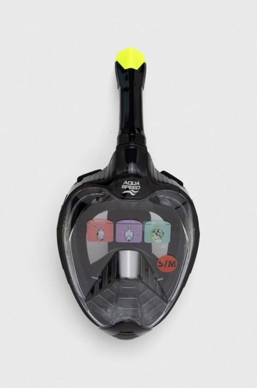 Маска для дайвінгу Aqua Speed Veifa ZX колір чорний