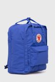 Рюкзак Fjallraven великий з аплікацією колір блакитний