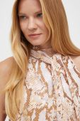 Блузка Guess жіноча колір бежевий Блузка Guess жіноча колір бежевий