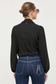 Боді Marciano Guess колір чорний однотонна (3327443)