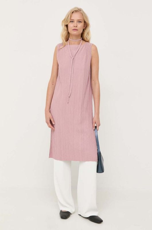 Блузка Max Mara Leisure жіноча колір рожевий однотонна (3403222) фото 2