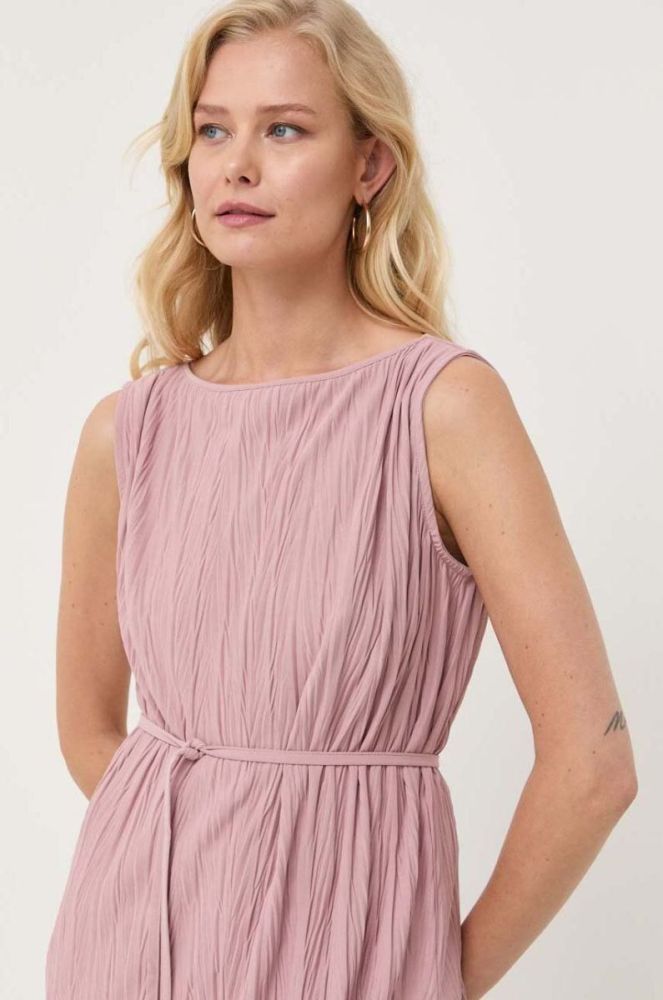 Блузка Max Mara Leisure жіноча колір рожевий однотонна (3403222) фото 5