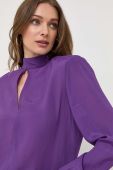 Блузка Ivy Oak жіноча колір фіолетовий однотонна