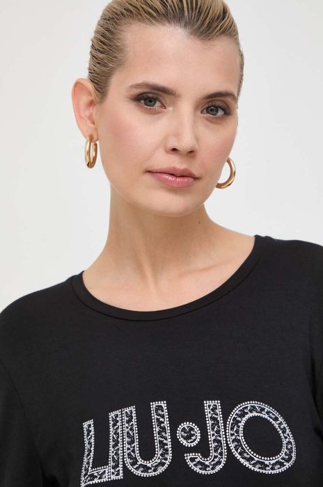 Лонгслів Liu Jo жіночий колір чорний (3613307)