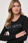 Лонгслів Guess жіночий колір чорний (3570558)