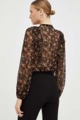 Блузка Guess жіноча колір чорний regular
