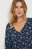 Блузка Pepe Jeans ISLA жіноча колір синій візерунок