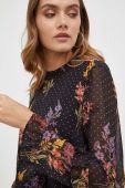 Блузка Twinset жіноча колір чорний візерунок (3592643)