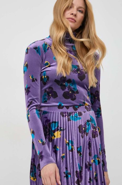 Лонгслів MAX&Co. жіноча гольф колір барвистий