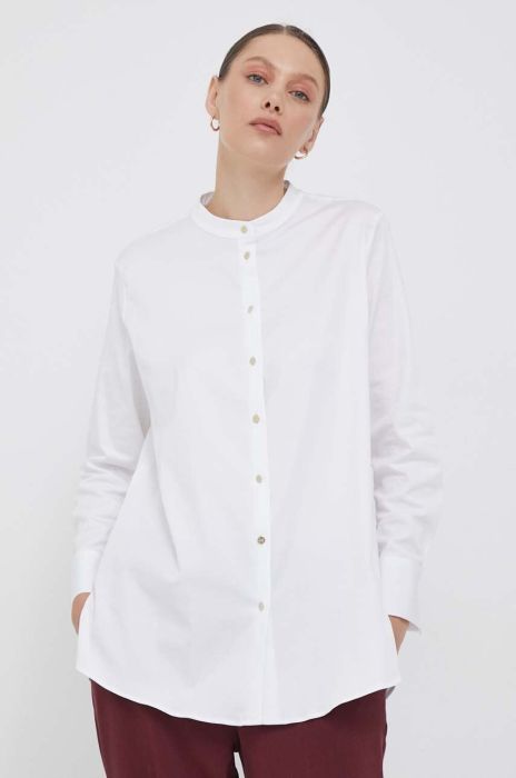 Сорочка Joop! жіноча колір білий relaxed