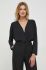 Блузка Artigli жіноча колір чорний однотонна (3678339)