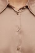 Сорочка Artigli жіноча колір бежевий regular класичний комір (3673586)