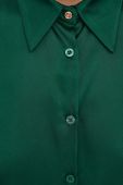 Сорочка Artigli жіноча колір зелений regular класичний комір