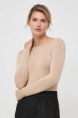 Боді Saint Body жіноча колір бежевий оголена спина