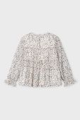 Дитяча блузка Mayoral колір чорний візерунок (3406946)