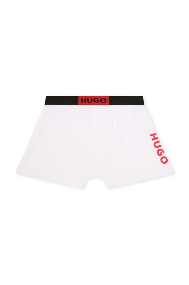 Дитячі боксери HUGO 2-pack колір чорний (3423510) фото 5