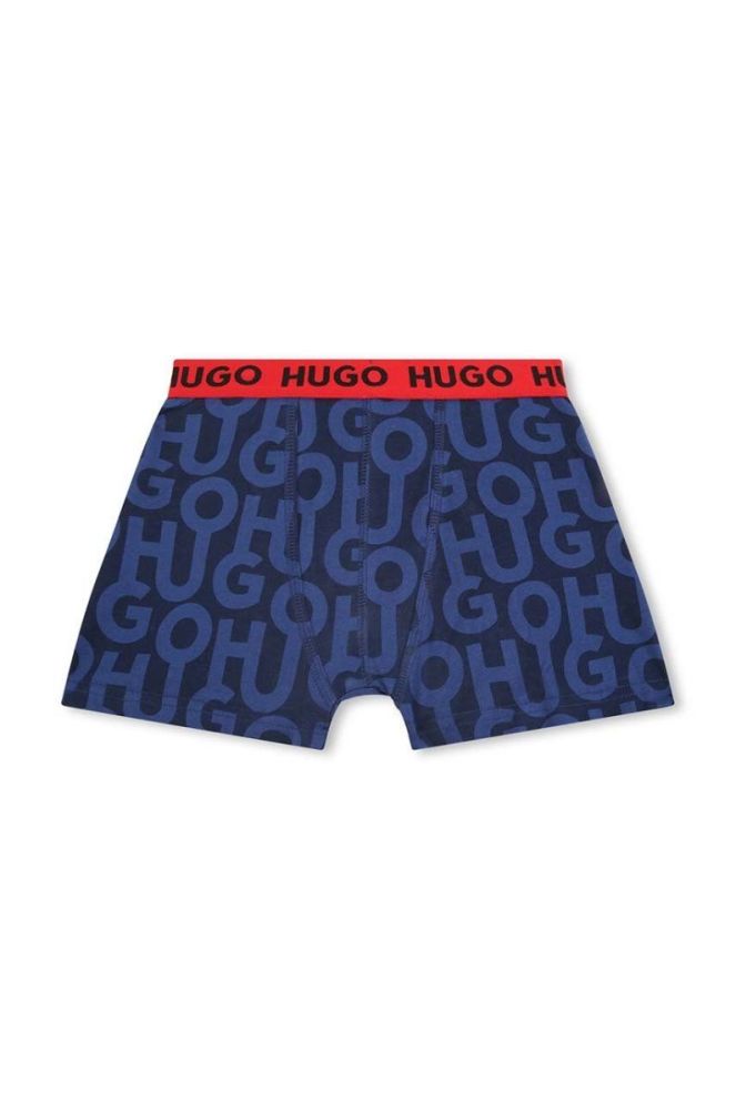 Дитячі боксери HUGO 2-pack колір синій (3423523) фото 5