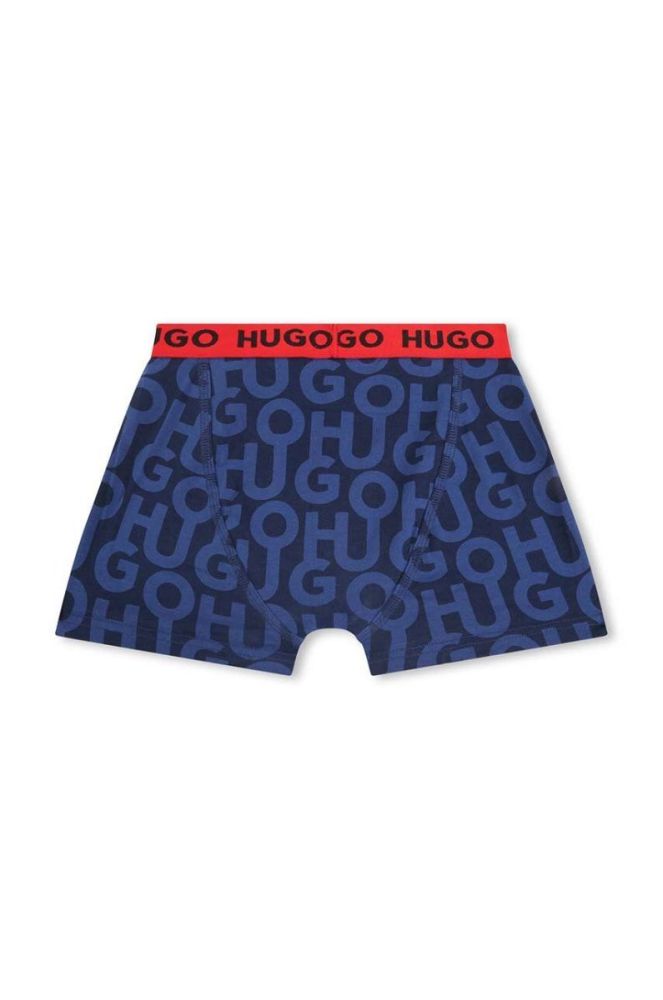 Дитячі боксери HUGO 2-pack колір синій (3423523) фото 6