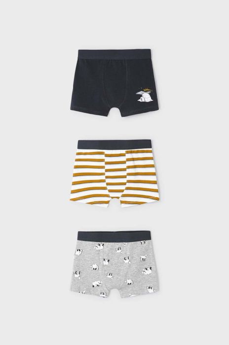 Дитячі боксери Mayoral 3-pack колір сірий