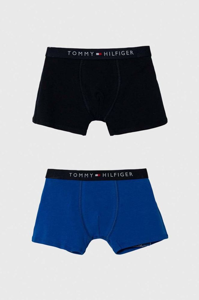 Дитячі боксери Tommy Hilfiger 2-pack колір блакитний