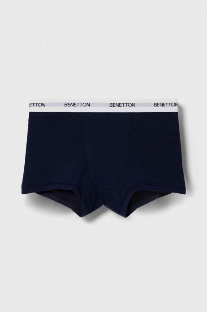 Дитячі боксери United Colors of Benetton 2-pack колір зелений фото 3