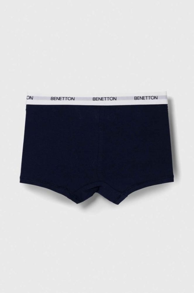 Дитячі боксери United Colors of Benetton 2-pack колір зелений фото 4