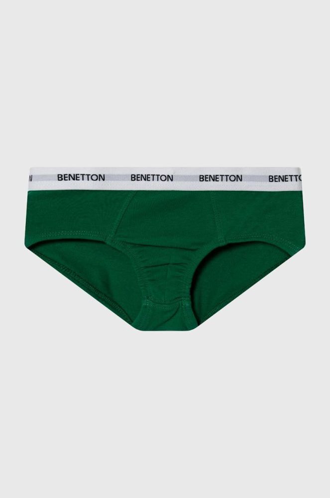 Дитячі труси United Colors of Benetton колір зелений (3540683)