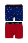 Дитячі боксери Polo Ralph Lauren 2-pack колір синій