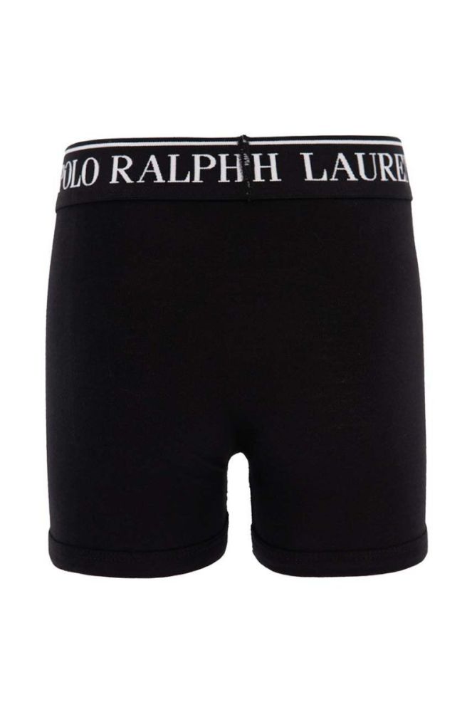 Дитячі боксери Polo Ralph Lauren 2-pack колір чорний фото 2