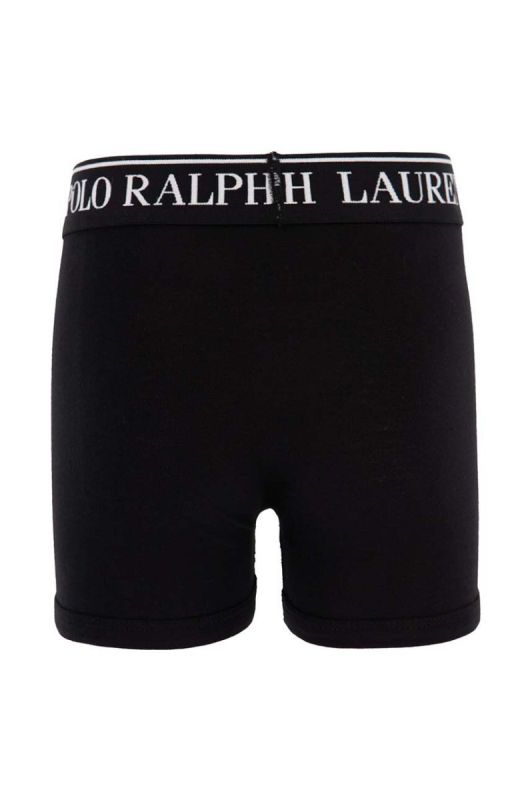 Дитячі боксери Polo Ralph Lauren 2-pack колір чорний фото 2