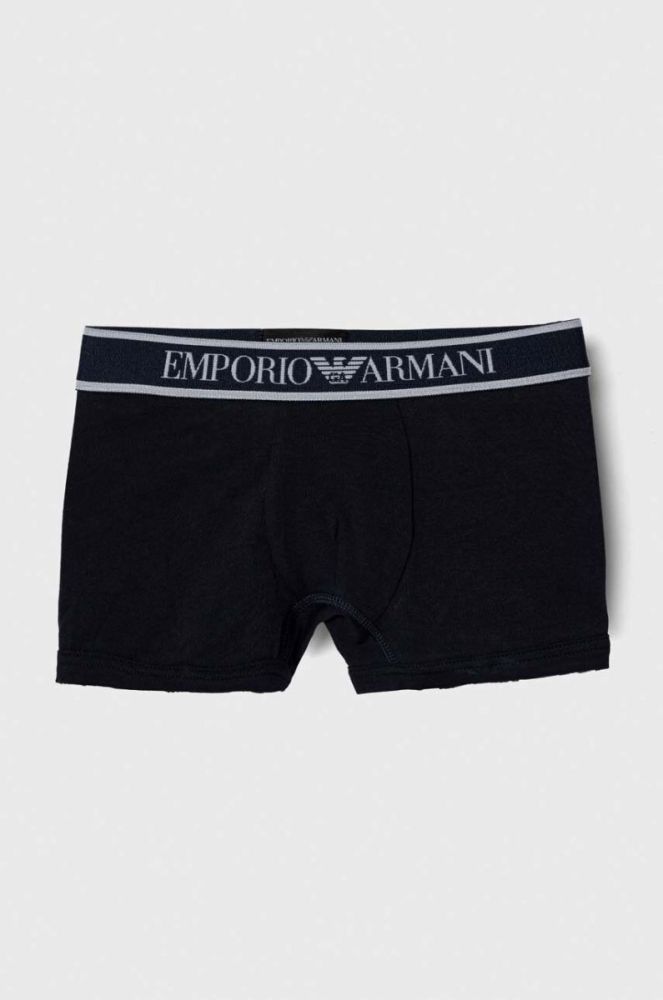 Дитячі боксери Emporio Armani 2-pack колір білий фото 3