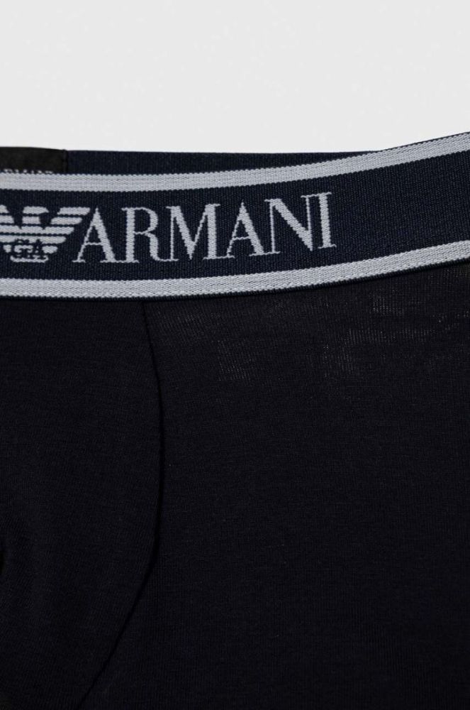 Дитячі боксери Emporio Armani 2-pack колір білий фото 7