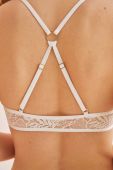 Бюстгальтер women'secret SUMMER FEMININE колір білий мереживо однотонний 4025165
