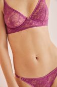 Бюстгальтер women'secret SUMMER FEMININE колір фіолетовий мереживо однотонний 4025153