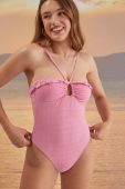 Суцільний купальник women'secret VERBENA колір рожевий м'яка чашечка 5525820 Суцільний купальник women'secret VERBENA колір рожевий м'яка чашечка 5525820