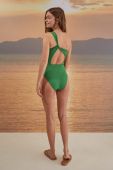Суцільний купальник women'secret SOLEIL колір зелений м'яка чашечка 5525829 Суцільний купальник women'secret SOLEIL колір зелений м'яка чашечка 5525829