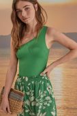 Суцільний купальник women'secret SOLEIL колір зелений м'яка чашечка 5525829 Суцільний купальник women'secret SOLEIL колір зелений м'яка чашечка 5525829