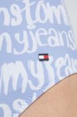 Суцільний купальник Tommy Hilfiger м'яка чашечка колір блакитний