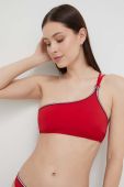 Купальний бюстгальтер Tommy Hilfiger колір червоний м'яка чашечка (3290555)