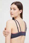 Купальний бюстгальтер Tommy Hilfiger колір синій м'яка чашечка (3290559)
